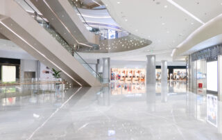 Interior space of department store - repaint