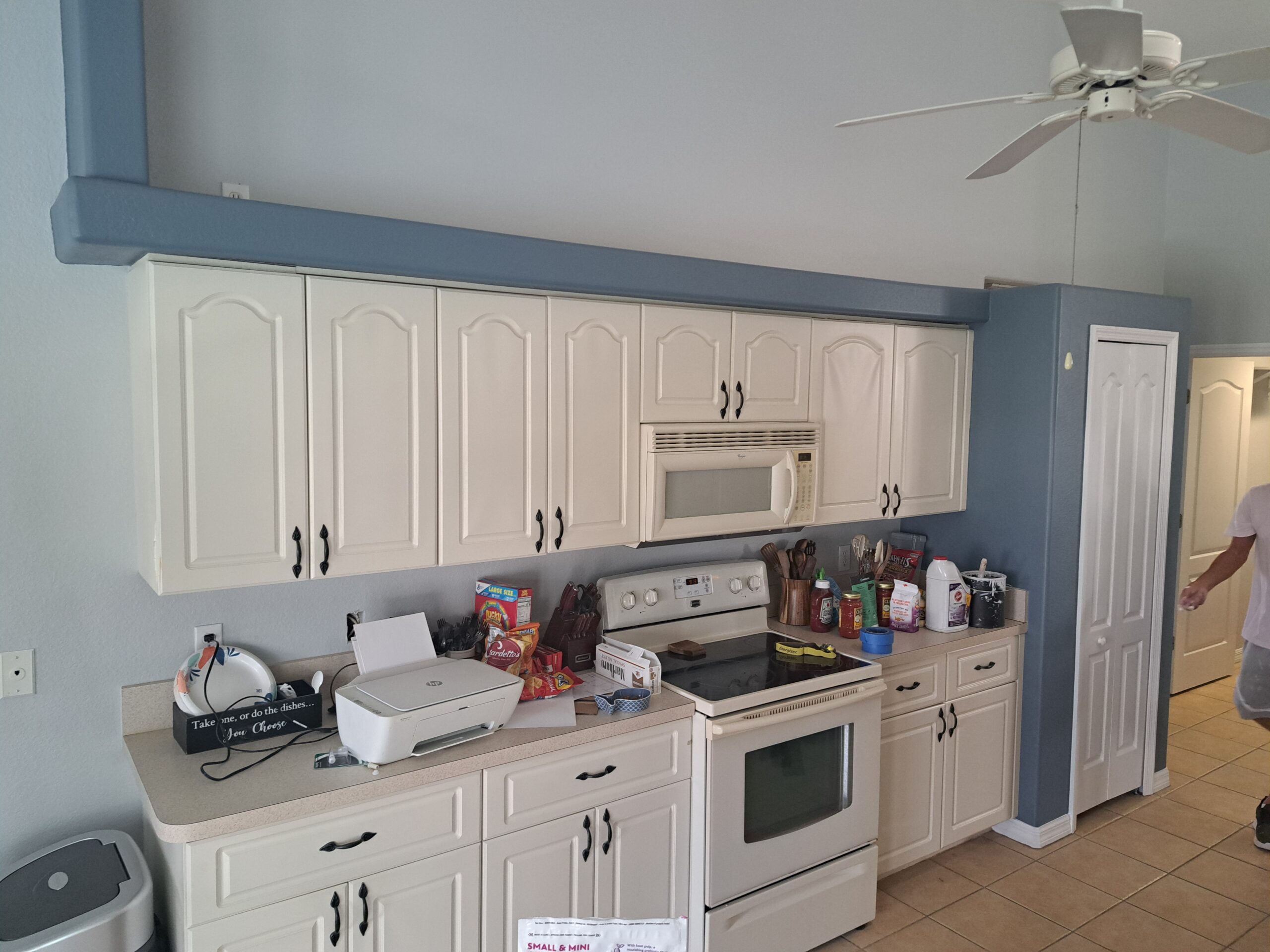 cabinet painting